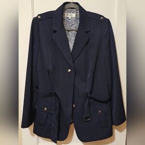 Elegant Navy Women's Jacket